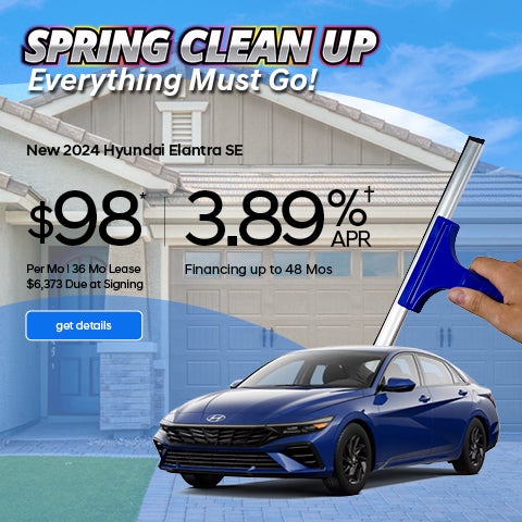 Spring Clean Up at Hyundai City Bay Ridge - Elantra Offer